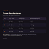 Disfraz de preso para perro - Uhh Pets
